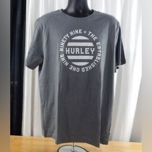 MENS PLUS SIZE HURLEY GRAPHIC TEE SHORT SLEEVE SIZE XXL